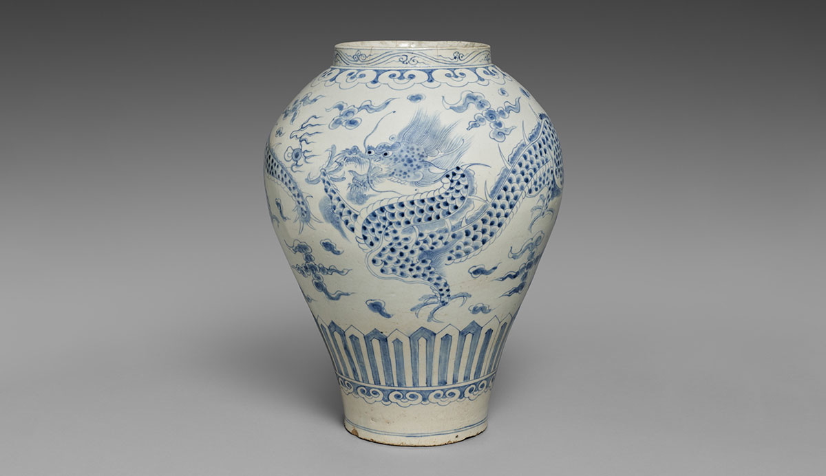 white blue underglaze