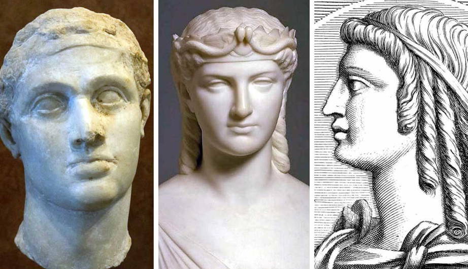 Cleopatra and her siblings