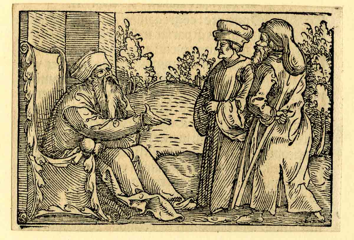 zechariah seated