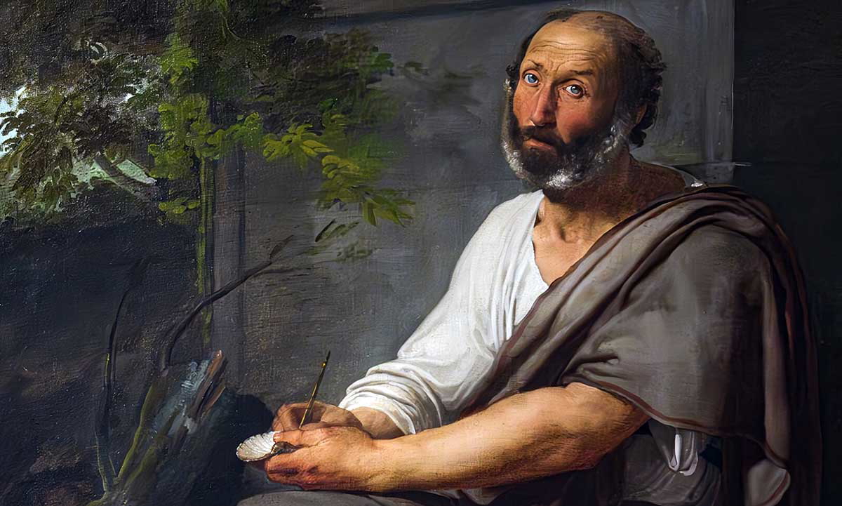 Aristotle Painting Francesco Hayez
