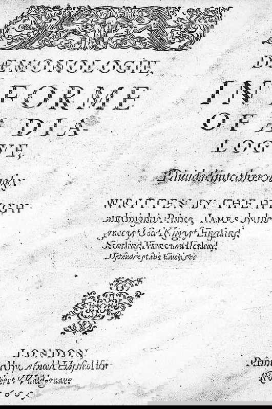 James I witchfinding england