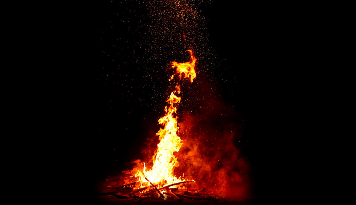 Natural Motion of Fire