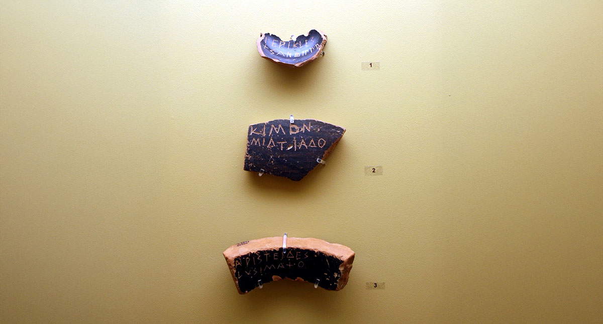 Ostraka Pericles Athens