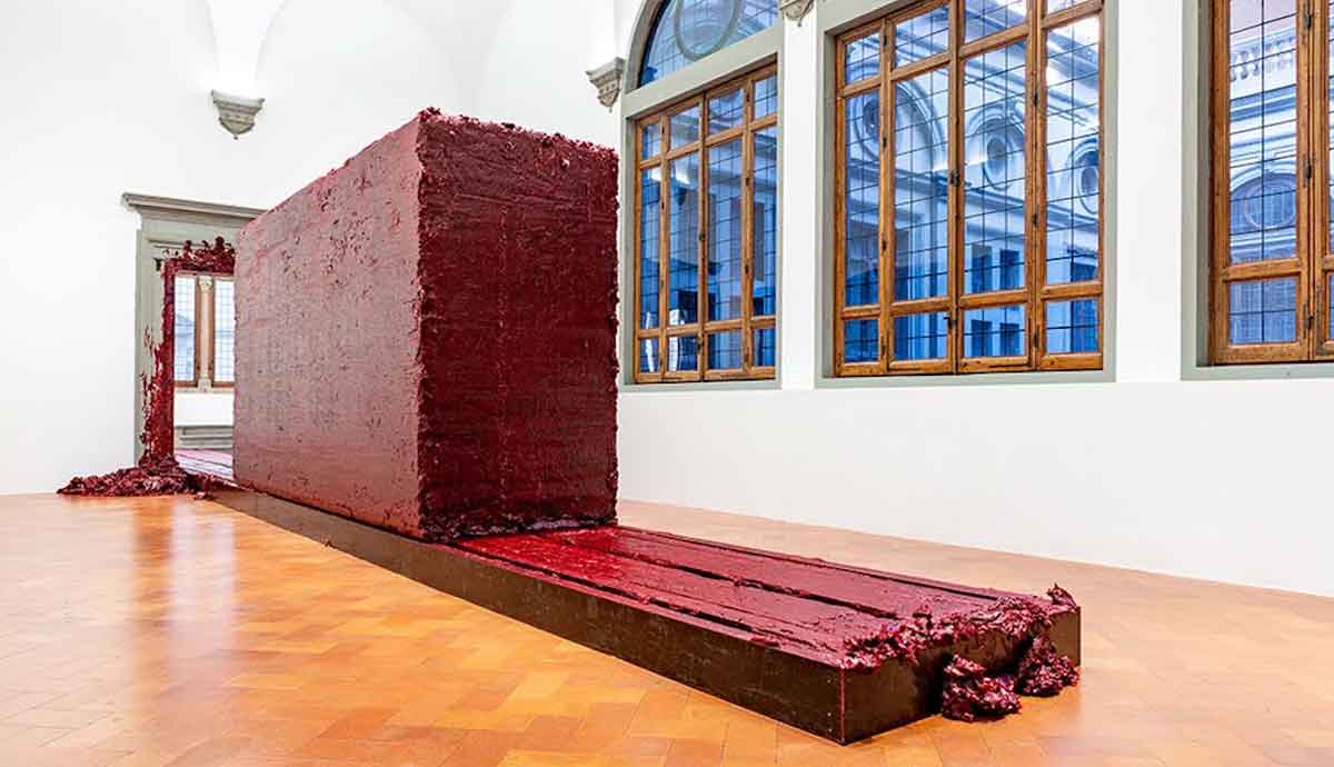 Svayambhu anish kapoor wax gallery sculpture