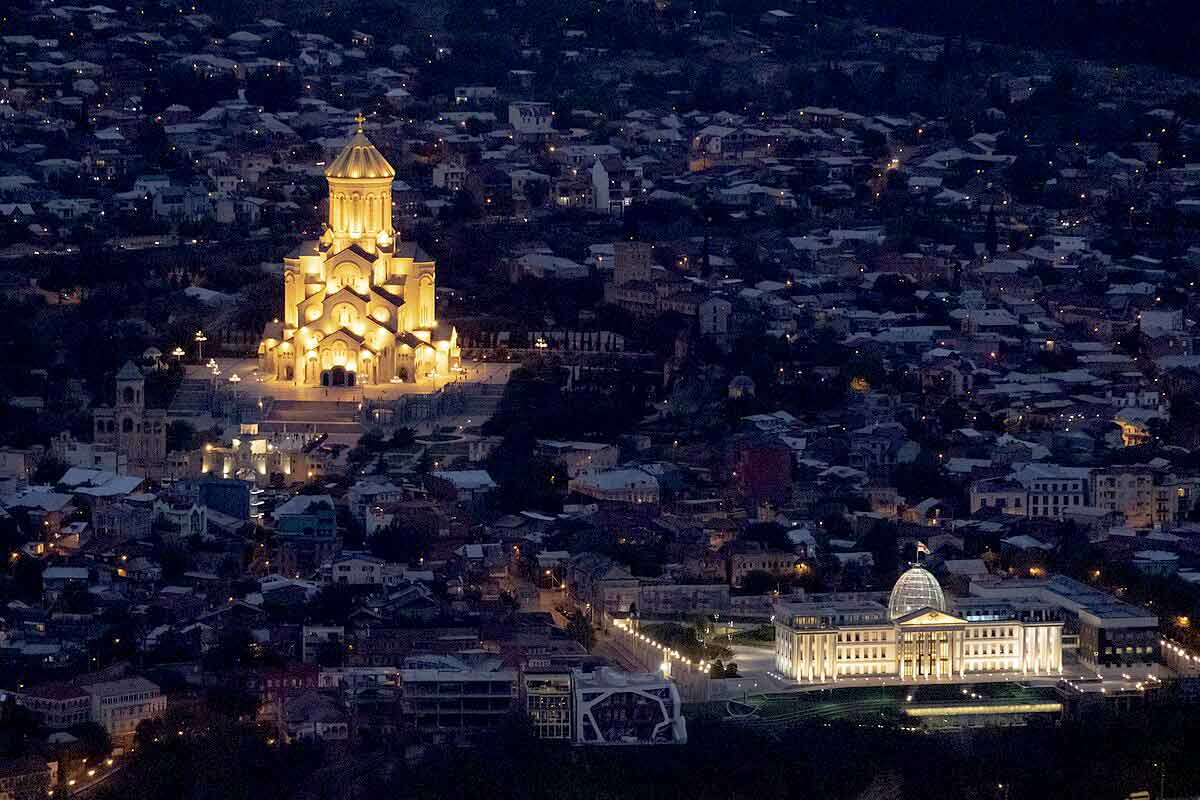 Aerial Picture of Tbilisi