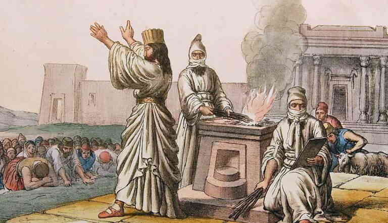 Zoroastrian priests