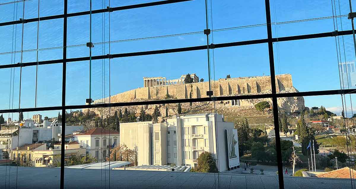acropolis museum acropolis view