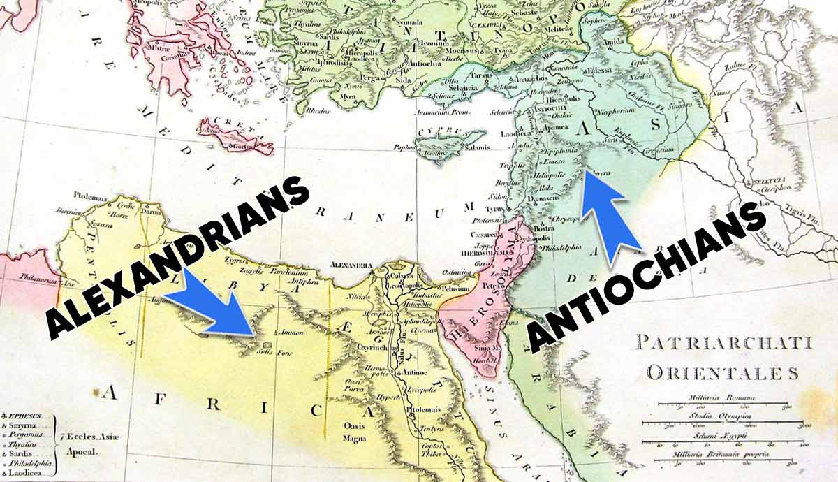 What Were the Differences Between the Alexandrians and Antiochians?