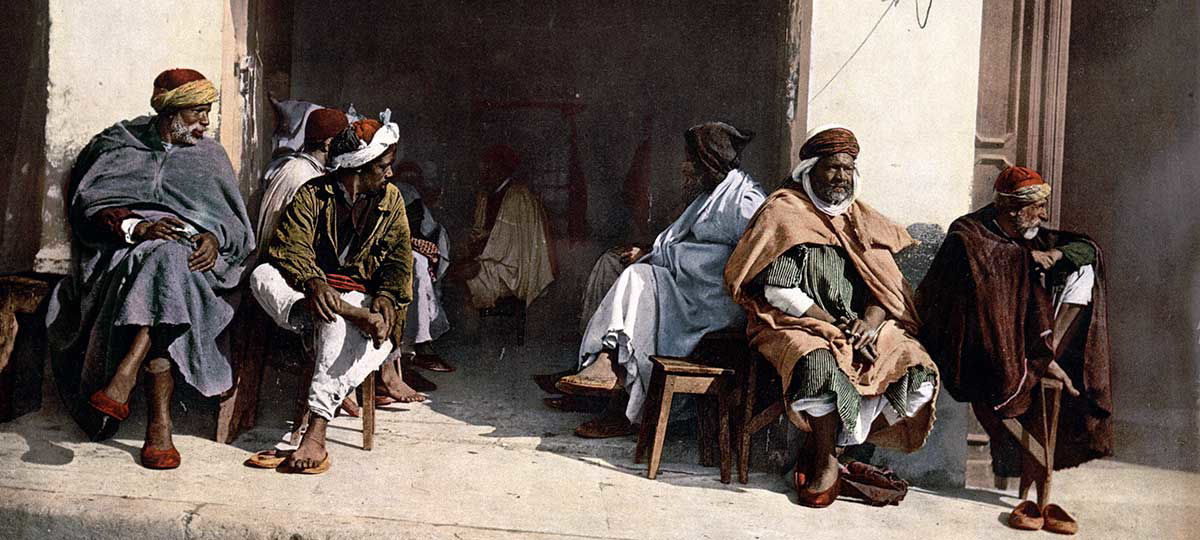 algerian men algiers cafe asymmetric warfare