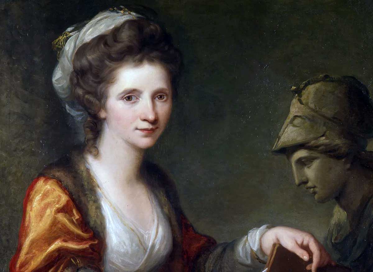 angelica kauffman minerva painting