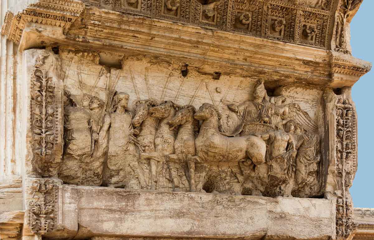 arch titus triumphator