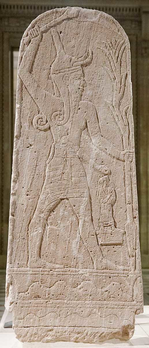 baal with thunderbolt