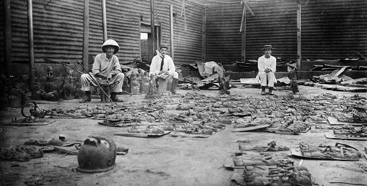 benin city raid british