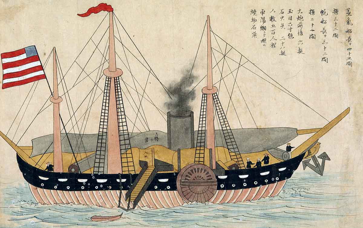 black ships japan history