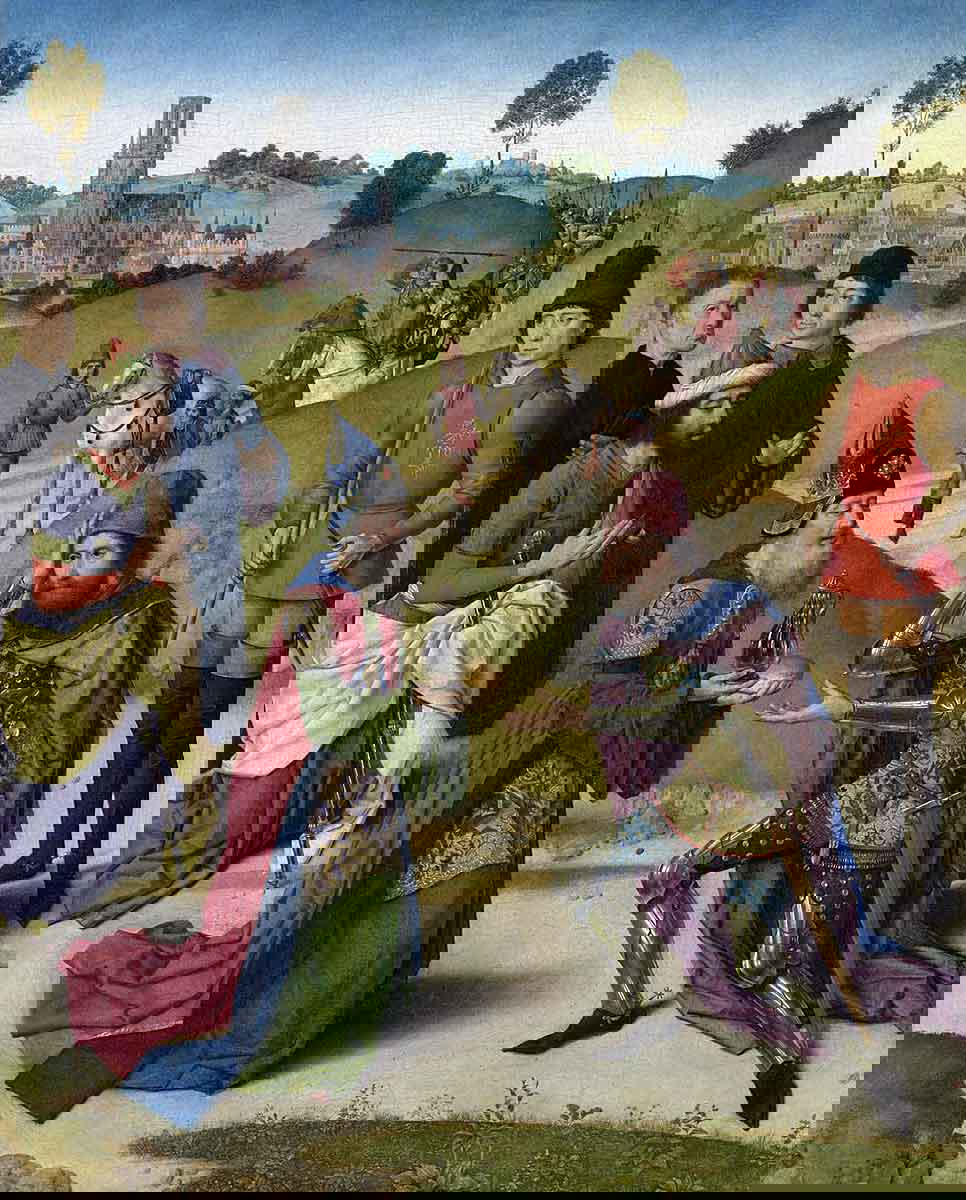 bouts meeting abraham melchizedek tithes