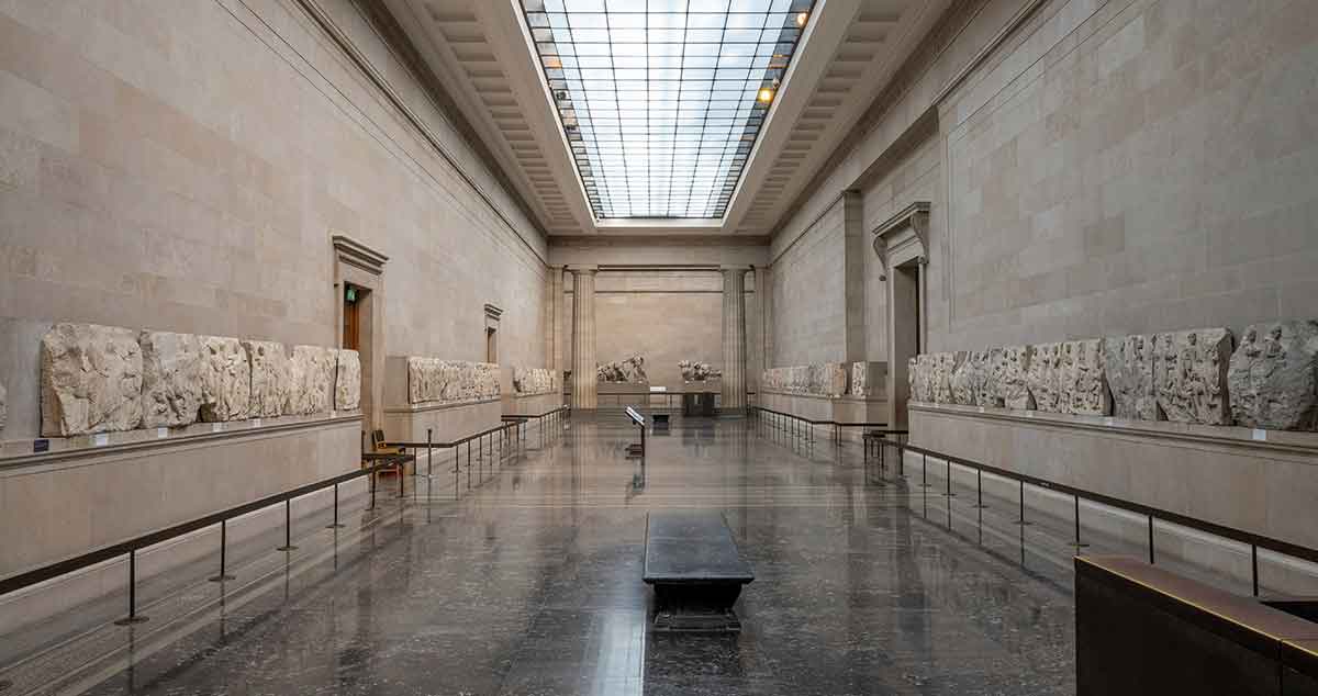 british museum hall parthenon marbles