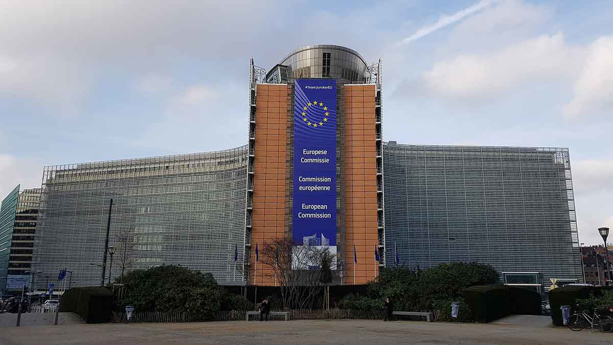 brussels berlaymont eu photo