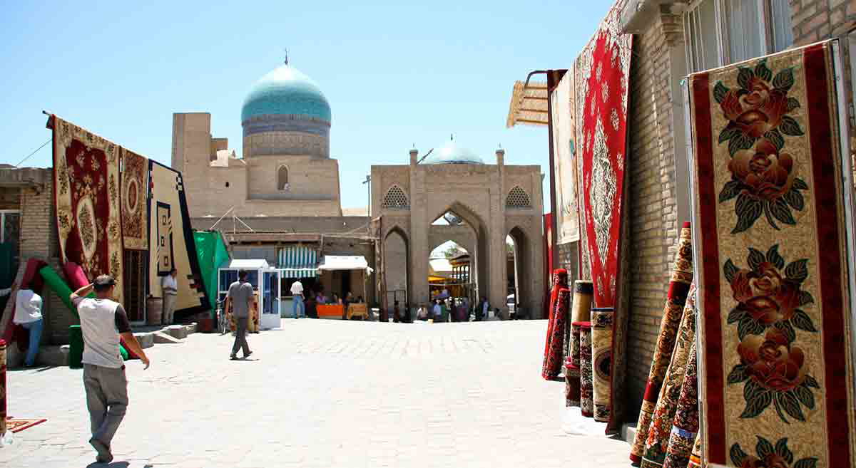 bukhara carpet market