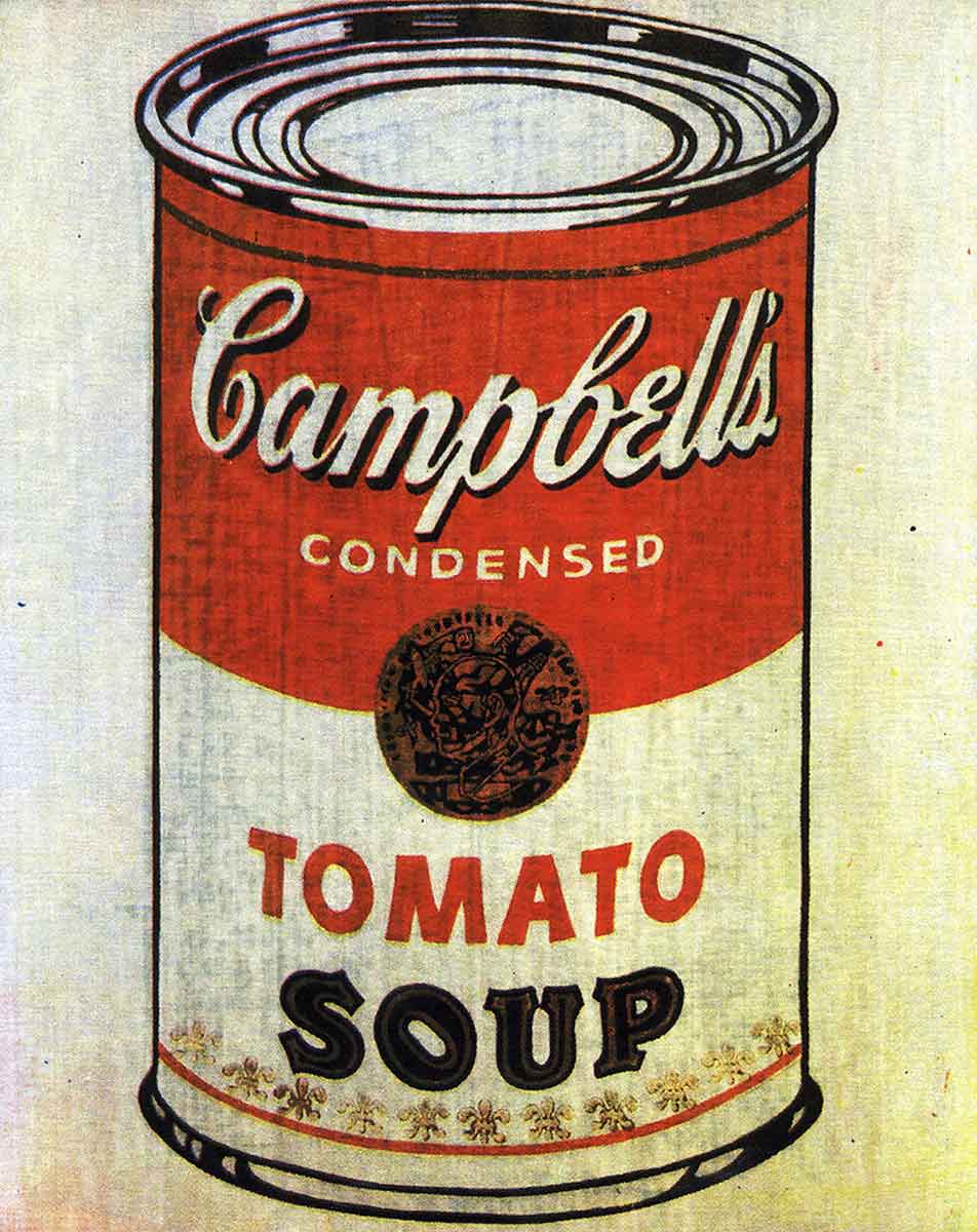 campbells soup cans andy warhol 1962