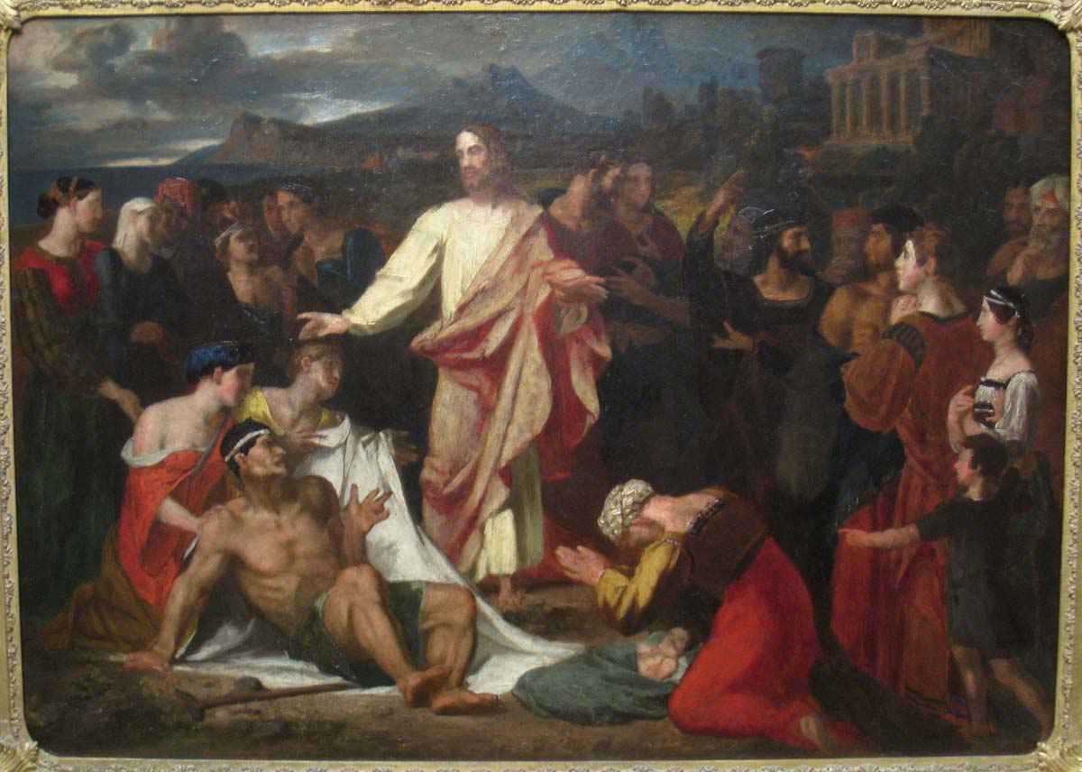 christ heals the sick