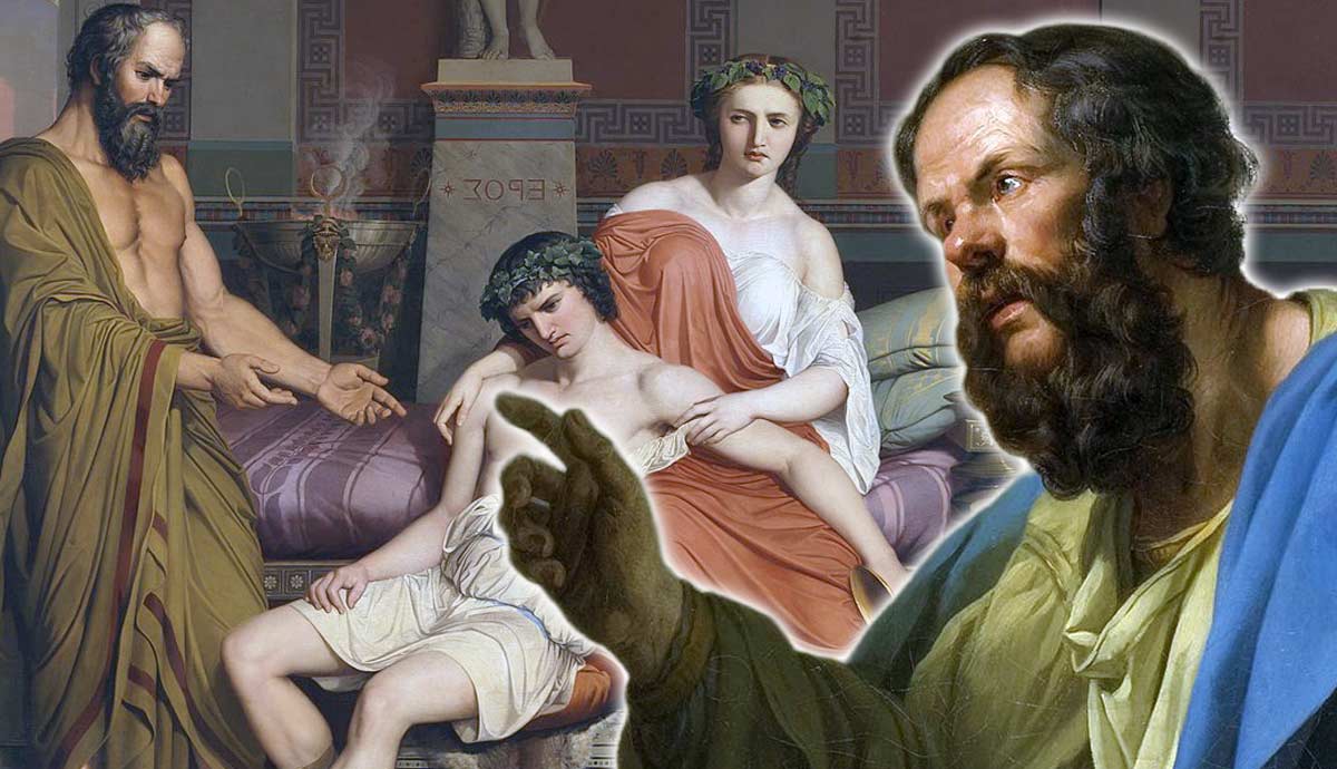 Socrates Rebuking Alcibiades and Alcibiades Taught by Socrates