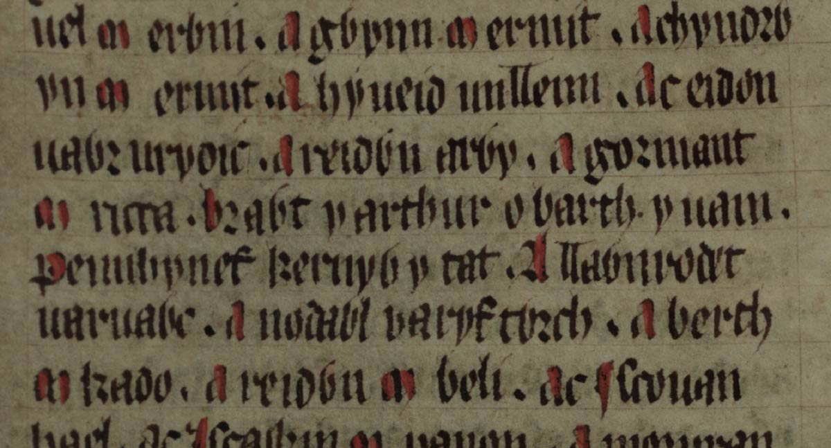 culhwch olwen folio 202r gormant ricca