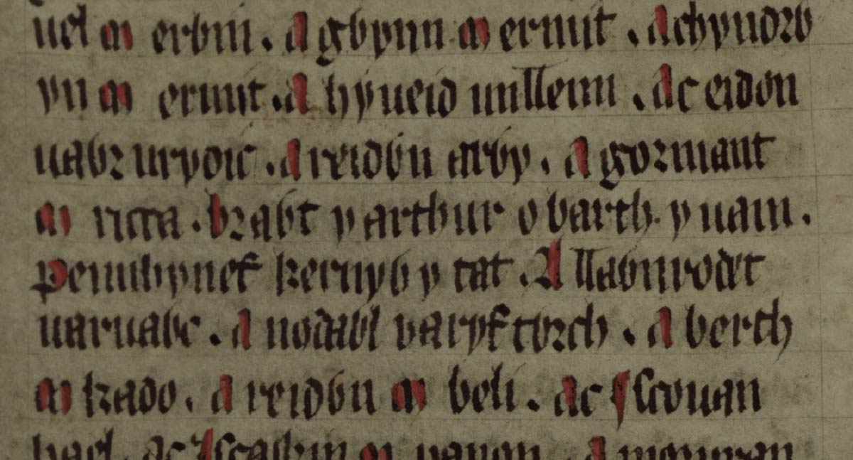 culhwch olwen folio 202r gormant ricca