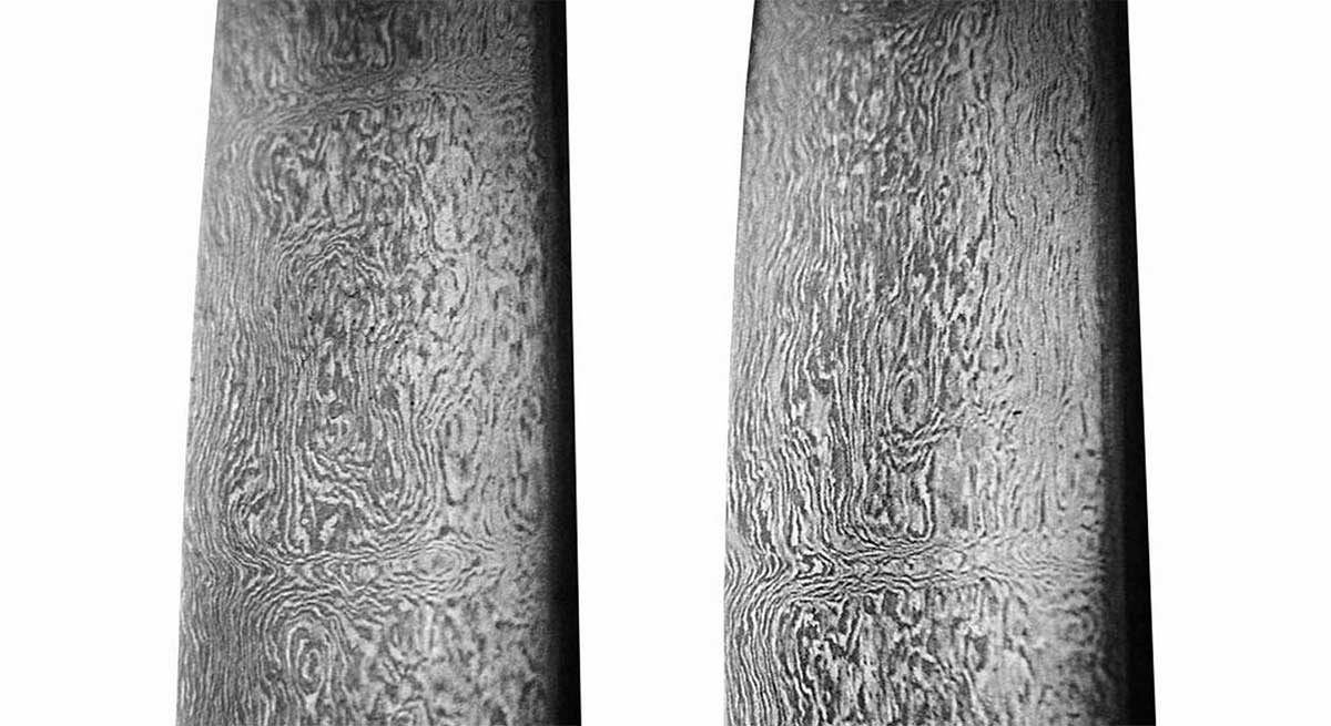 Damascus steel sword from persia