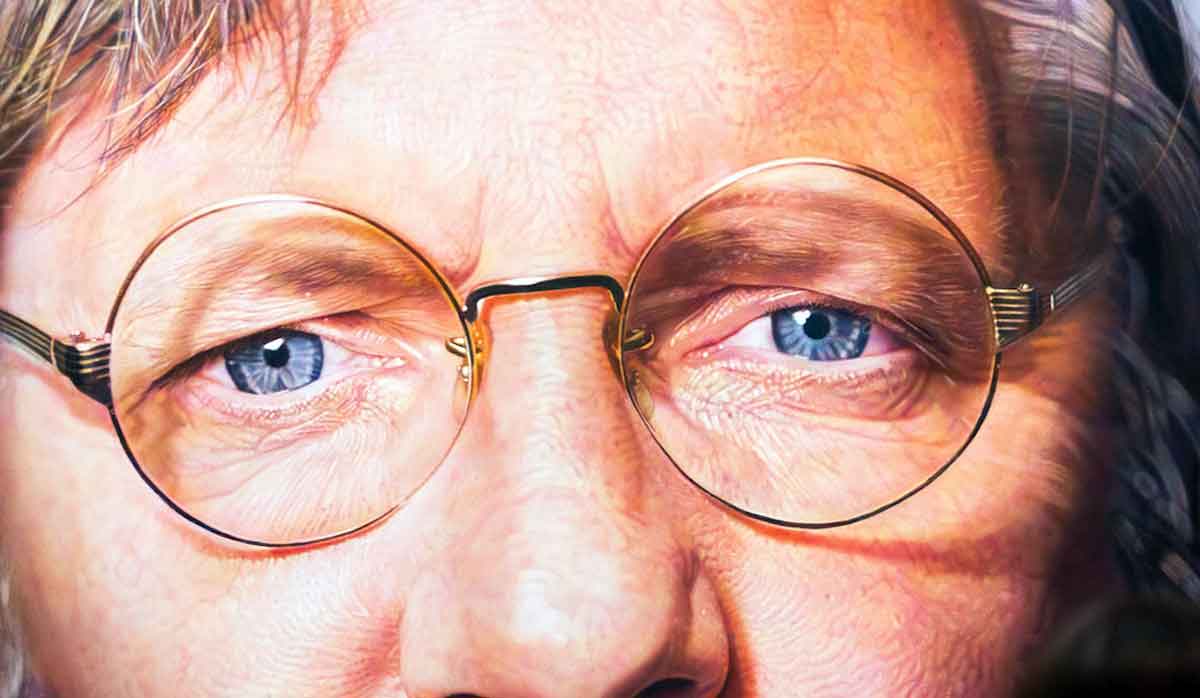 details john chuck close 1971