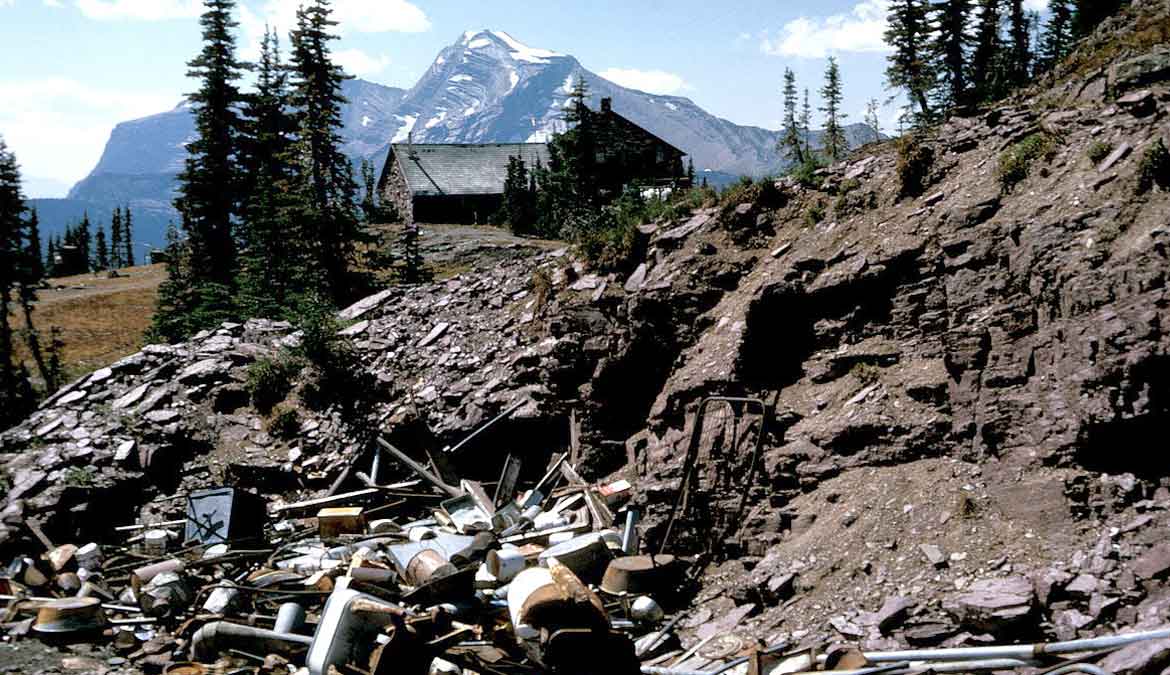 dump at granite park chalet