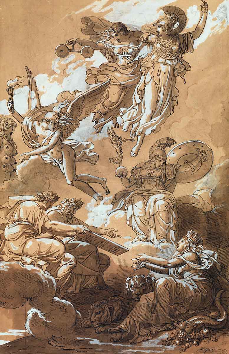 earth receiving code roman law meynier 1802