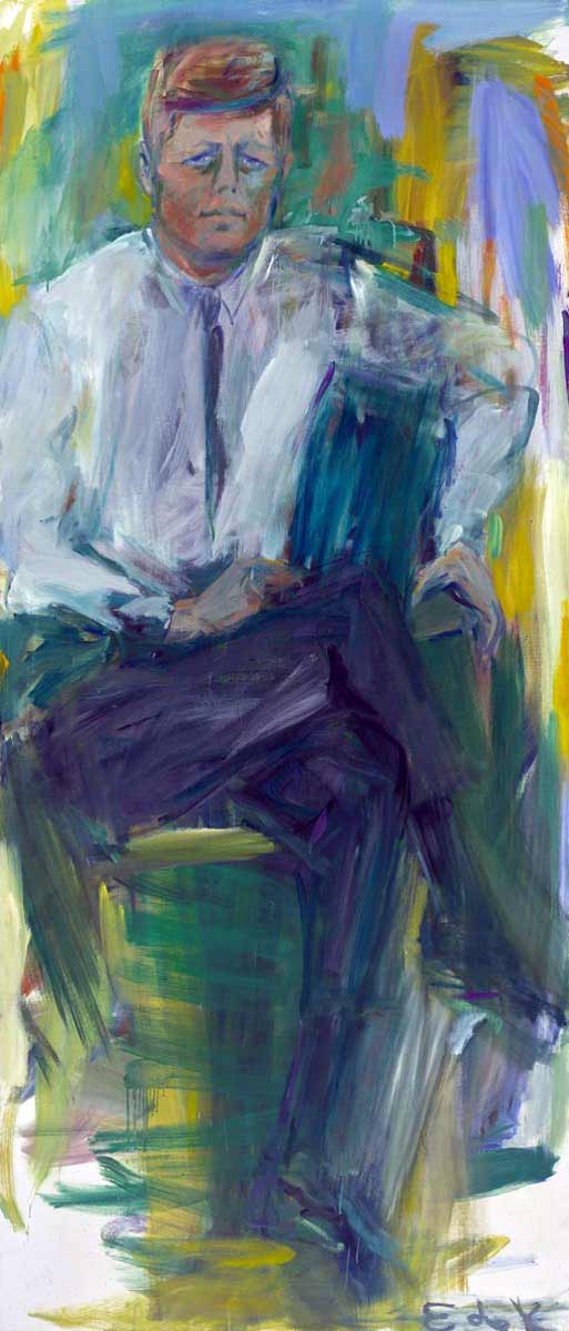 elaine de kooning kennedy painting