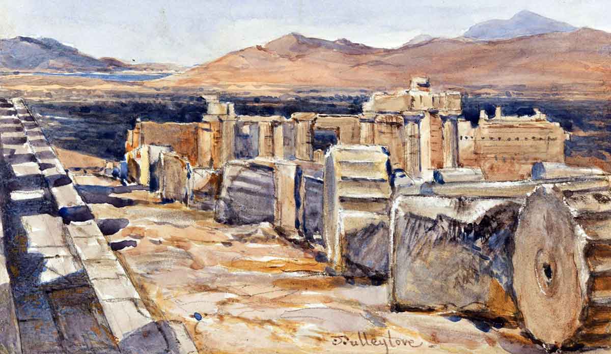 fulleylove propylaea parthenon athens