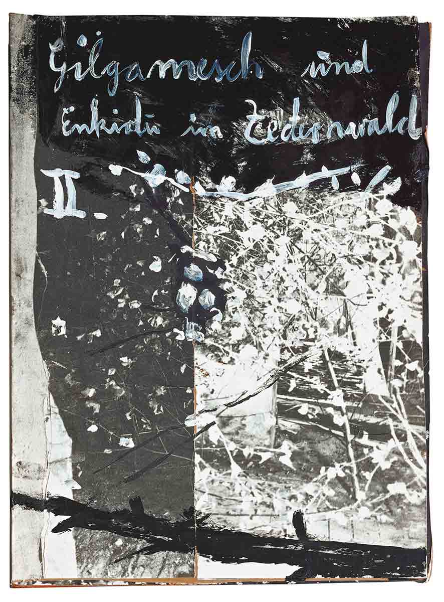 gilgamesh and enkidu in the cedar forrest II