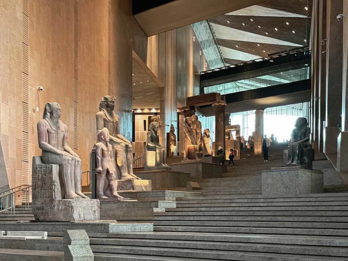 Grand Egyptian Museum interior, Giza