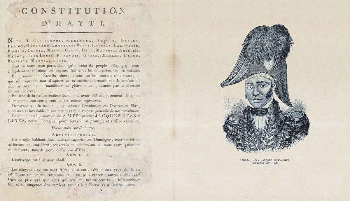 haitian constitution 1805