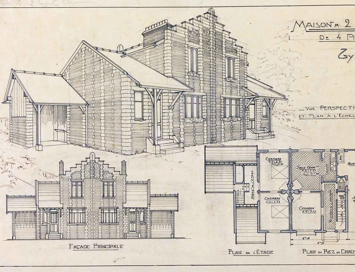 hector guimard house plan