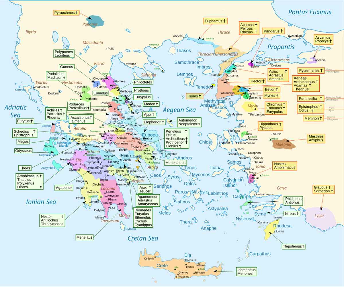 homeric greece catalogue ships iliad credit wikimedia commons 3