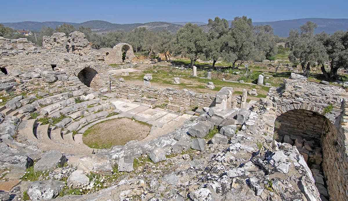 iasos bouleuterion council chamber