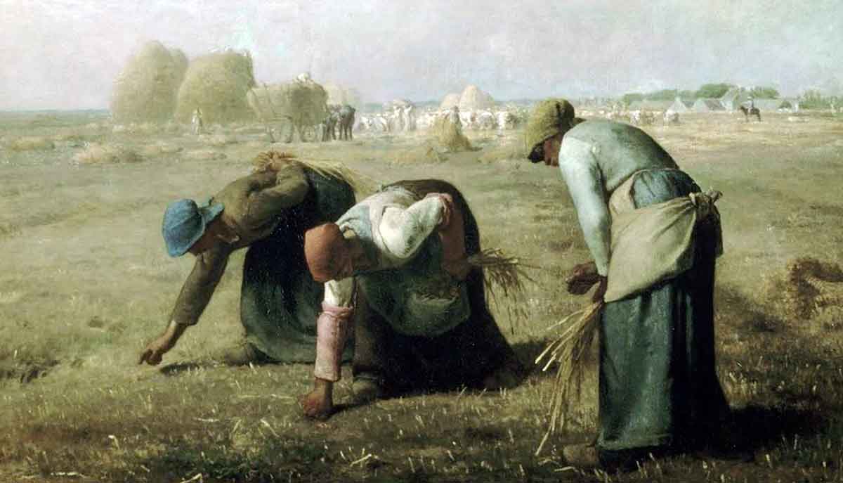jean françois millet gleaners 1857