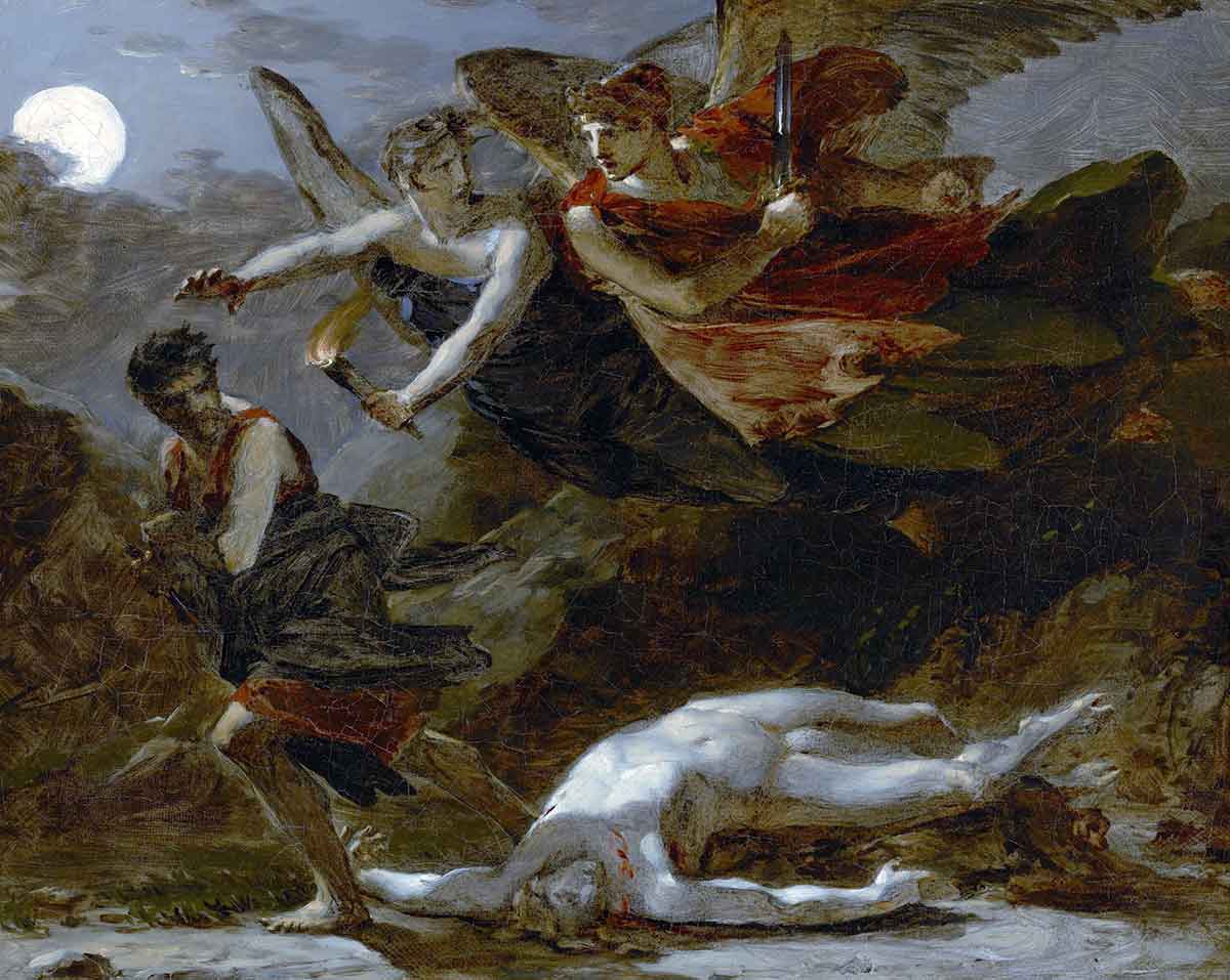 justice divine vengeance pursuing crime pierre paul prudhon 1805