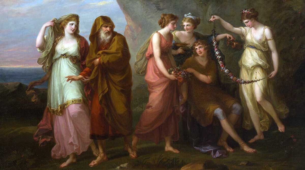kauffman telemachus painting