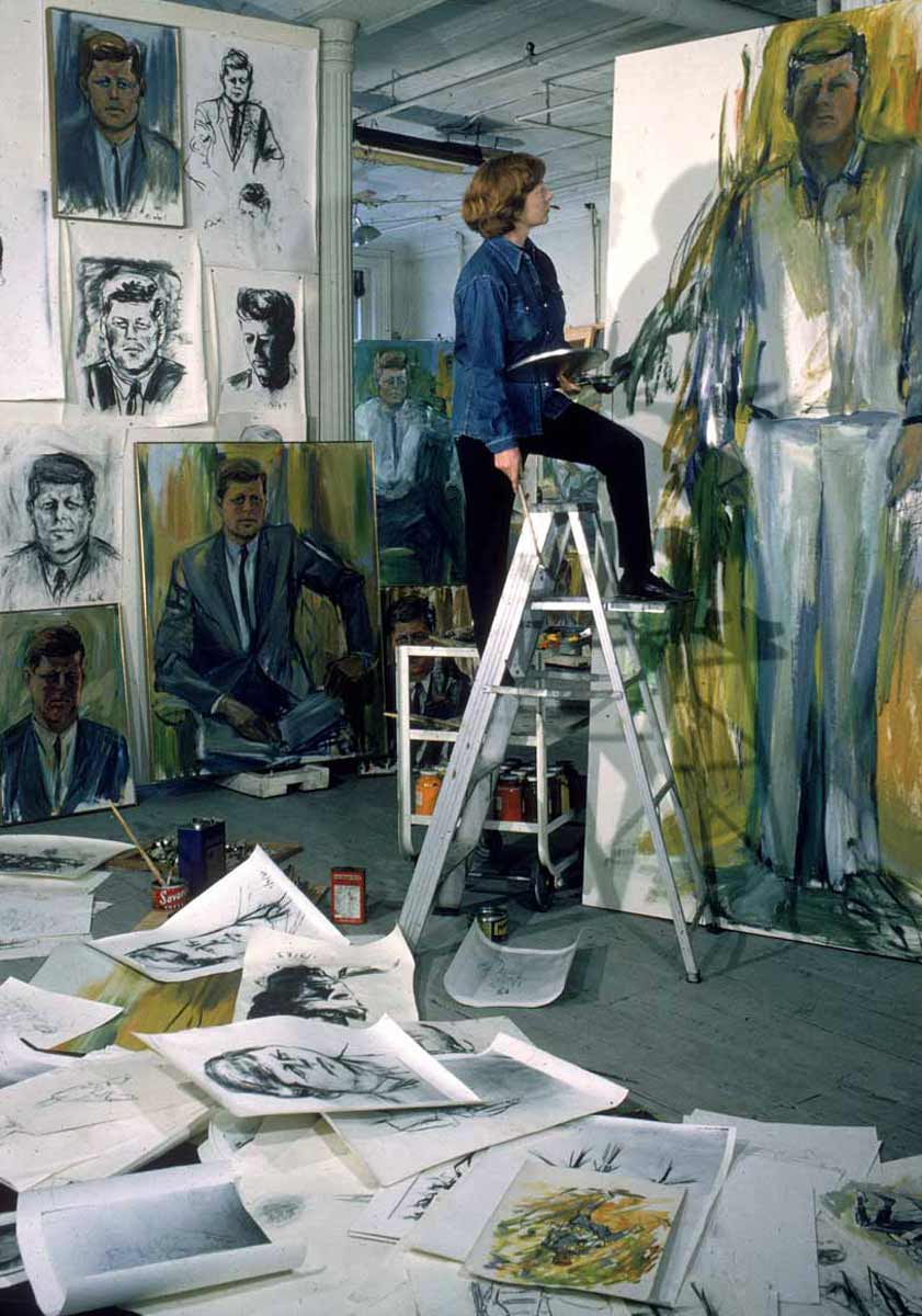 kooning kennedy photo