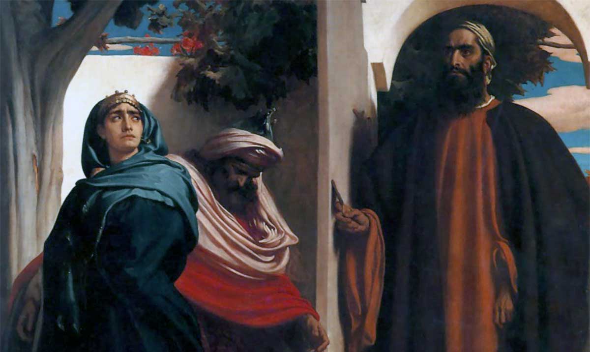 leighton frederic jezabel and king ahab