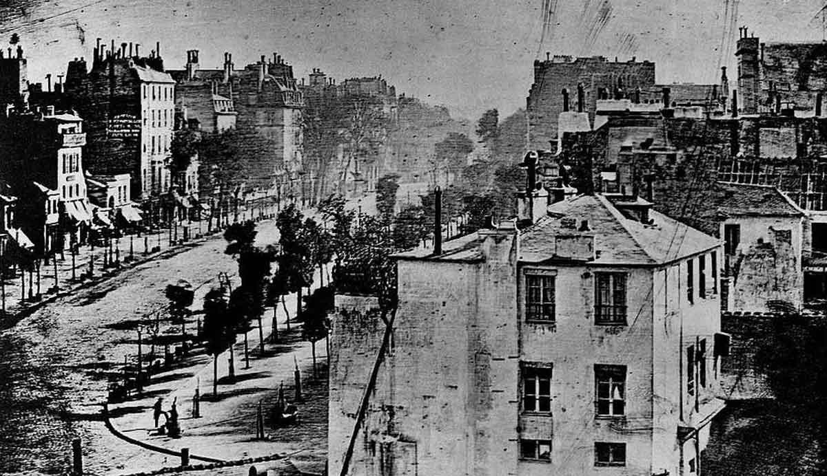 louise daguerre boulevard du temple 1839