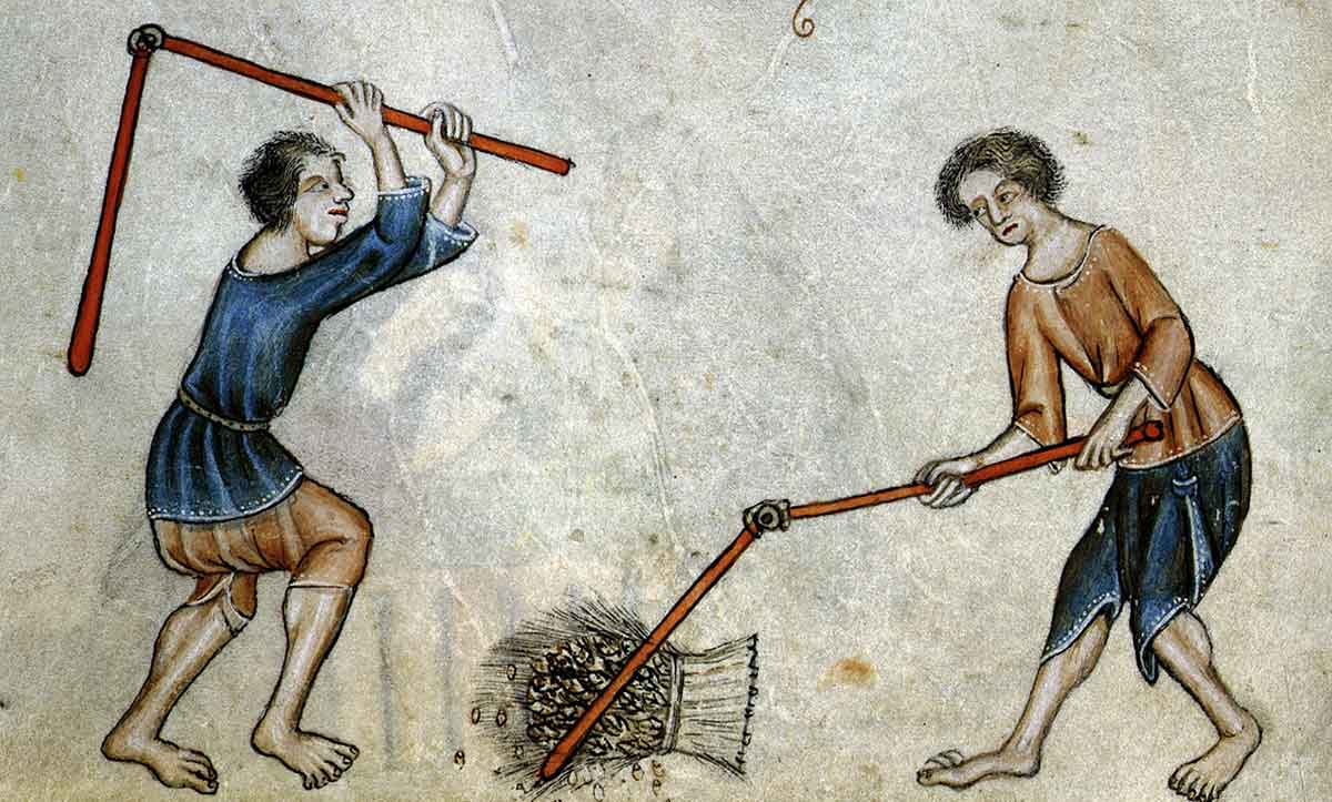 luttrell psalter peasants 1330 wikimedia commons