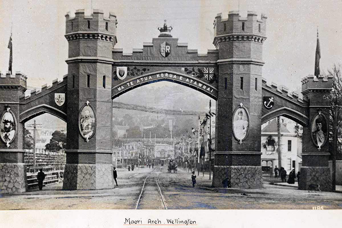maori arch wellington