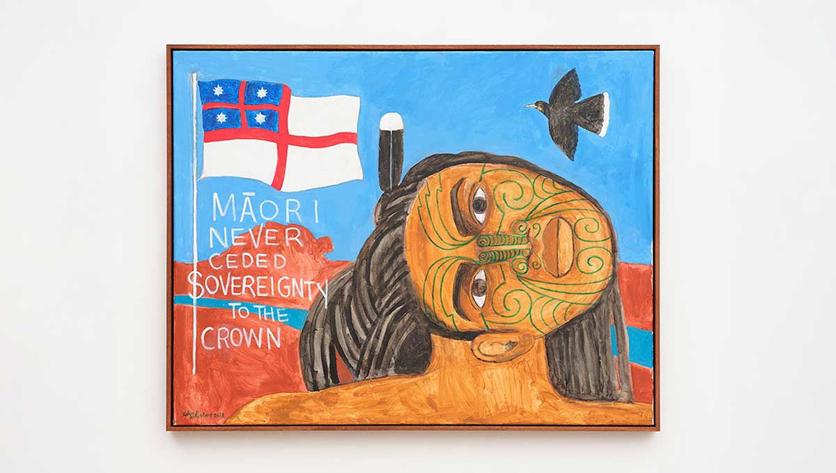 maori sovereignty painting asymmetric warfare