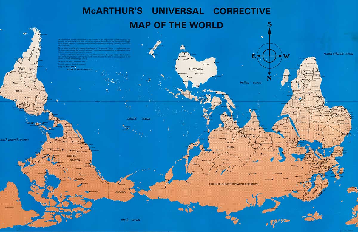 mcarthur inverted map