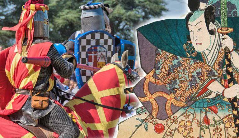 Medieval Knights vs Samurai Warriors: How Two Elite Warrior Classes Rose, Ruled, and Fell